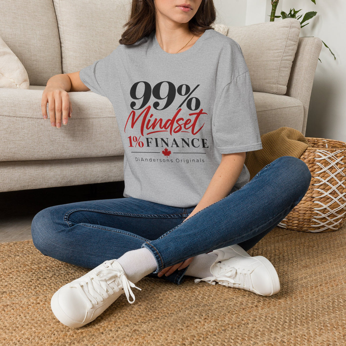 99% Mindset T-Shirt — Motivational Personal Finance Tee