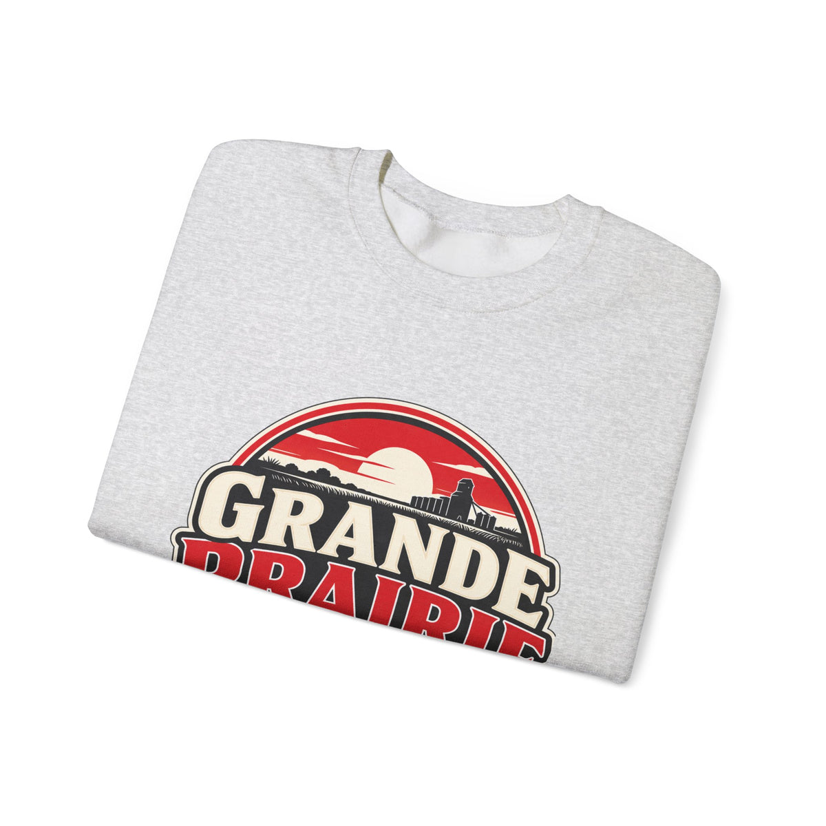 Grande Prairie Retro Logo Sweatshirt – “The 6-Month Plan That Lasted 10 Years”