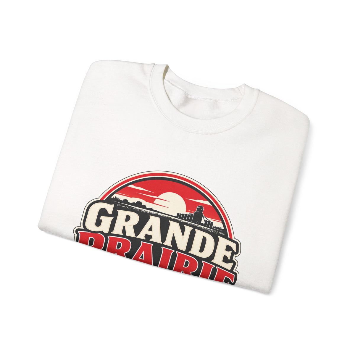 Grande Prairie Retro Logo Sweatshirt – “The 6-Month Plan That Lasted 10 Years”