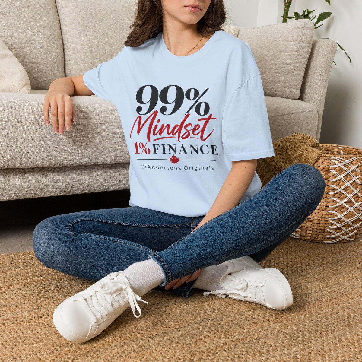 99% Mindset T-Shirt — Motivational Personal Finance Tee