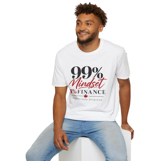 99% Mindset T-Shirt — Motivational Personal Finance Tee