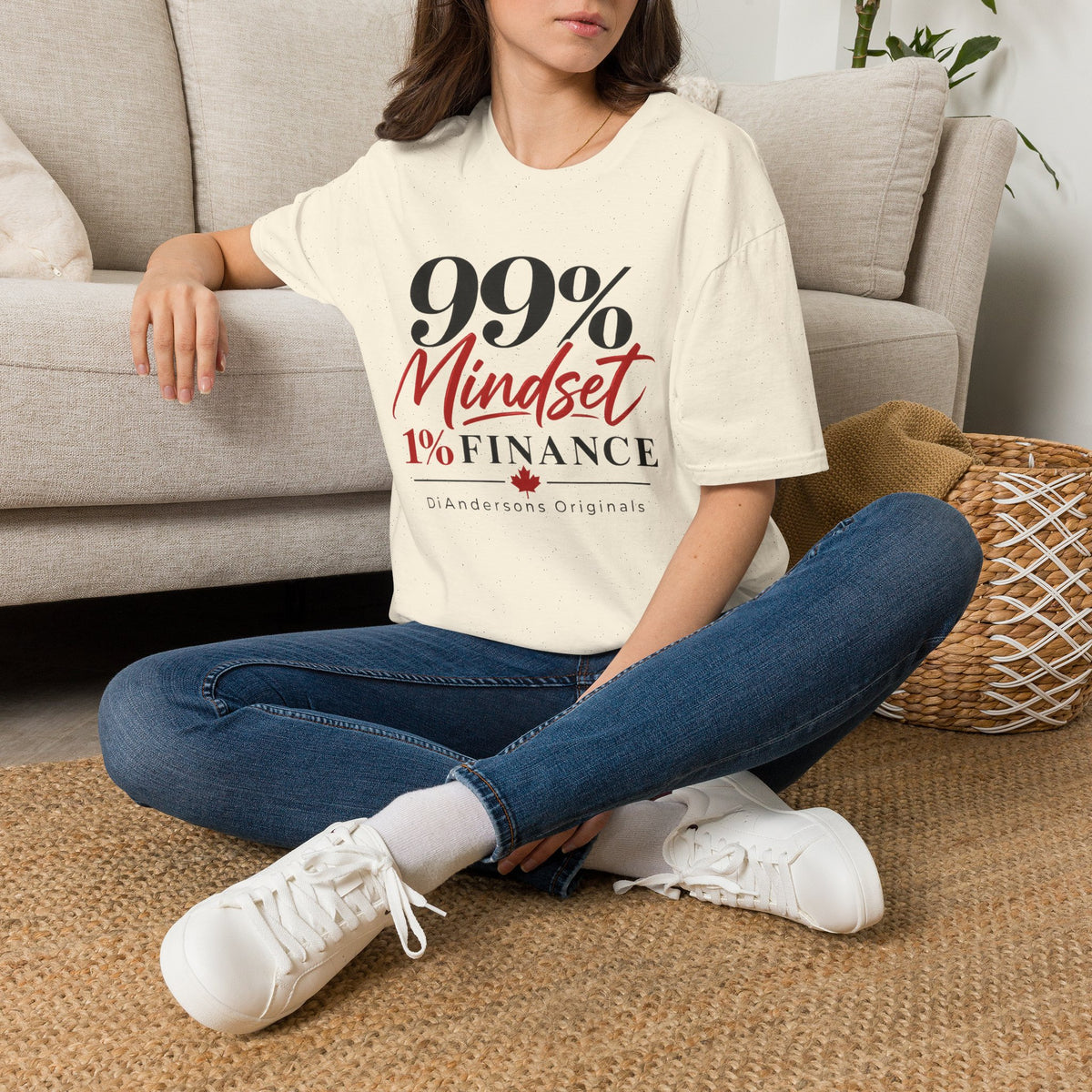 99% Mindset T-Shirt — Motivational Personal Finance Tee