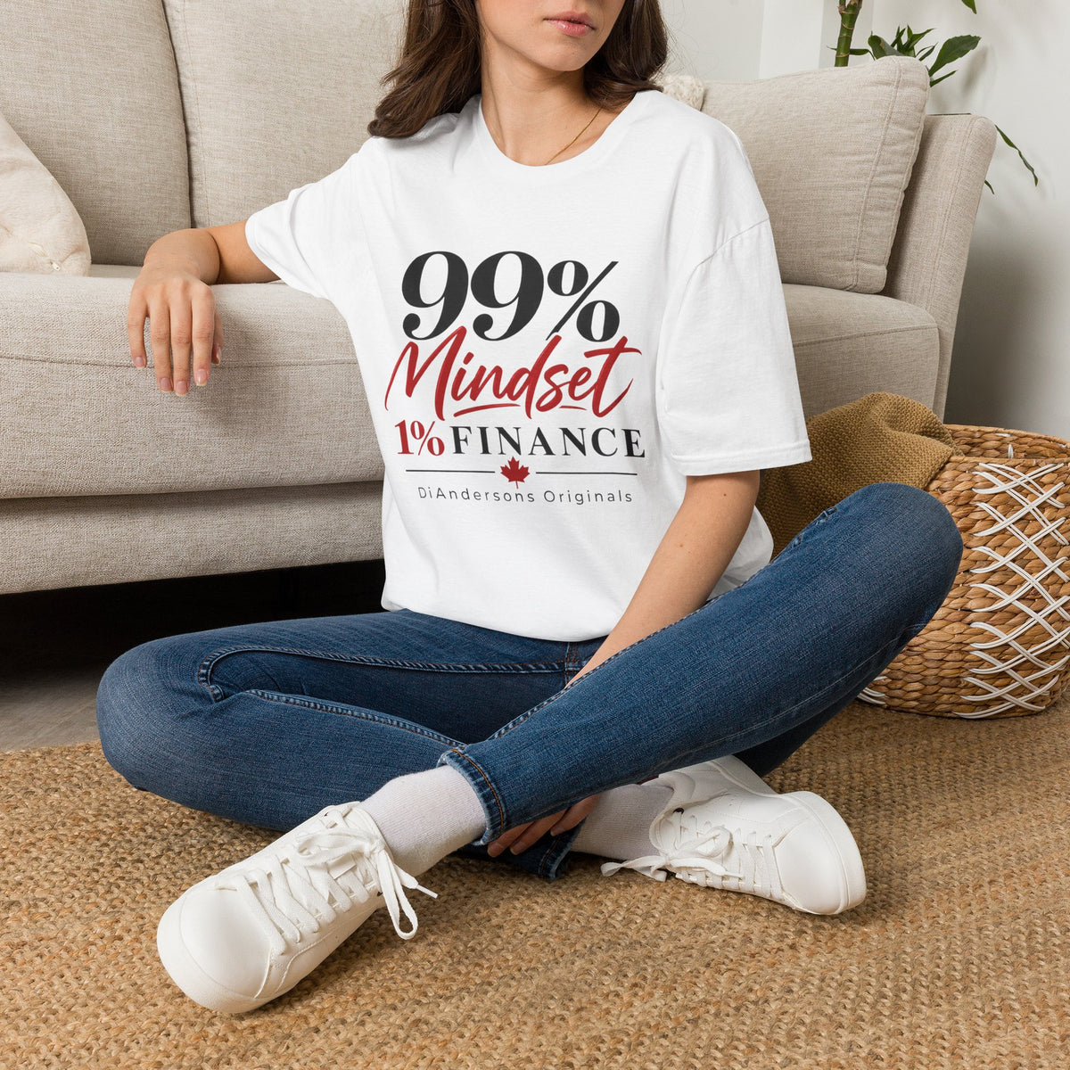 99% Mindset T-Shirt — Motivational Personal Finance Tee